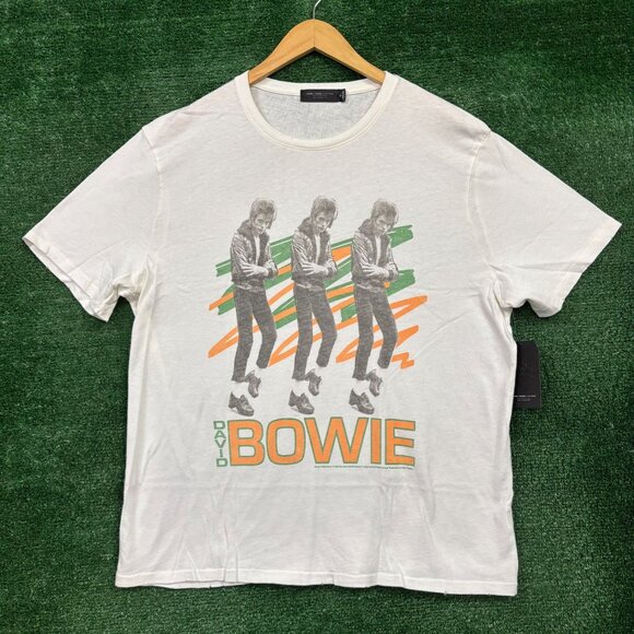 David Bowie Ziggy Stardust Rock T-Shirt Size Extra Large - Picture 1 of 4
